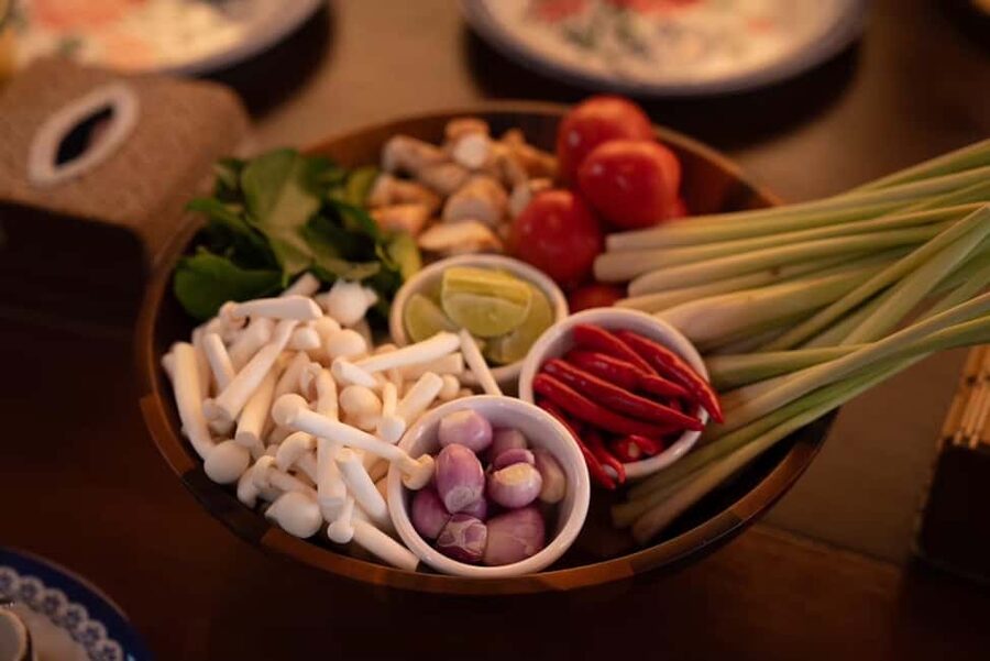 Bangkok: Thai Cooking Class With 4 Dishes & Thai Drink - The convenient finish at Sutthisan MRT