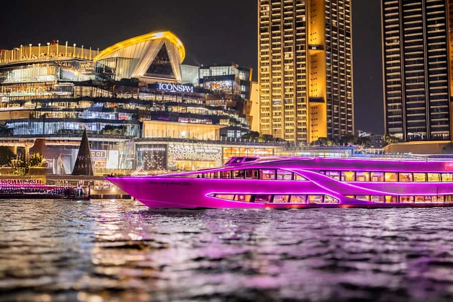 Bangkok: The Opulence Buffet Dinner Cruise with Live Band - A two-hour night on the Chao Phraya