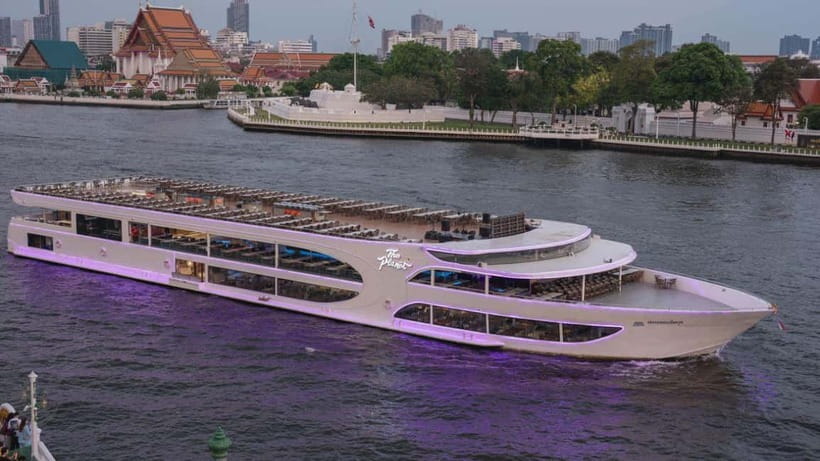 Bangkok: The Planet Chao Phraya River Dinner Cruise - Iconsiam and Bangkok’s modern riverfront