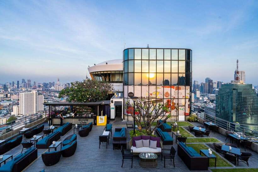 Bangkok: ThreeSixty Rooftop Bar at Millennium Hilton - Arriving at the Millennium Hilton