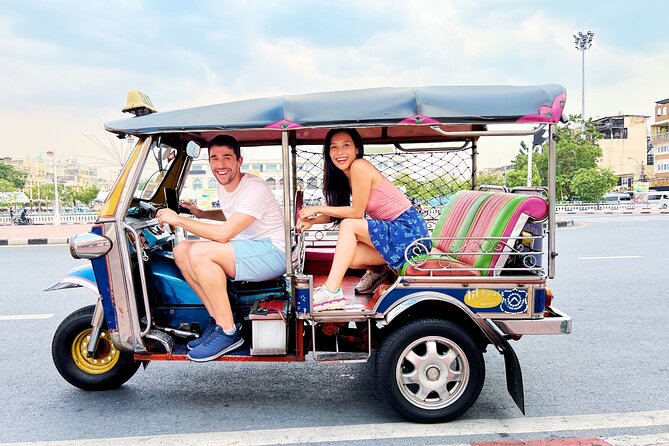 Bangkok Thrilling Tuk Tuk Tour (Private & All-Inclusive) - Sanam Chai to Wat Pho at 6:10 PM