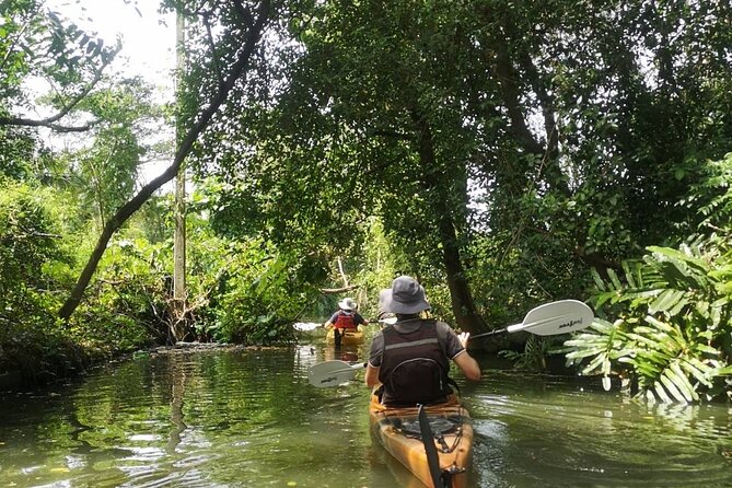 Bangkok Tour by Boat and Bike - The canal section by kayak or canoe