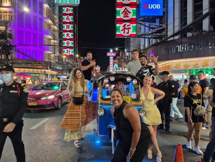 Bangkok: Tuk Tuk Adventure Chinatown Michelin Food & Temples - Key points to know before booking