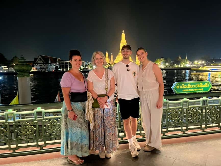 Bangkok: Tuk Tuk Adventure Chinatown Michelin Food & Temples - Wat Pho and the Grand Palace