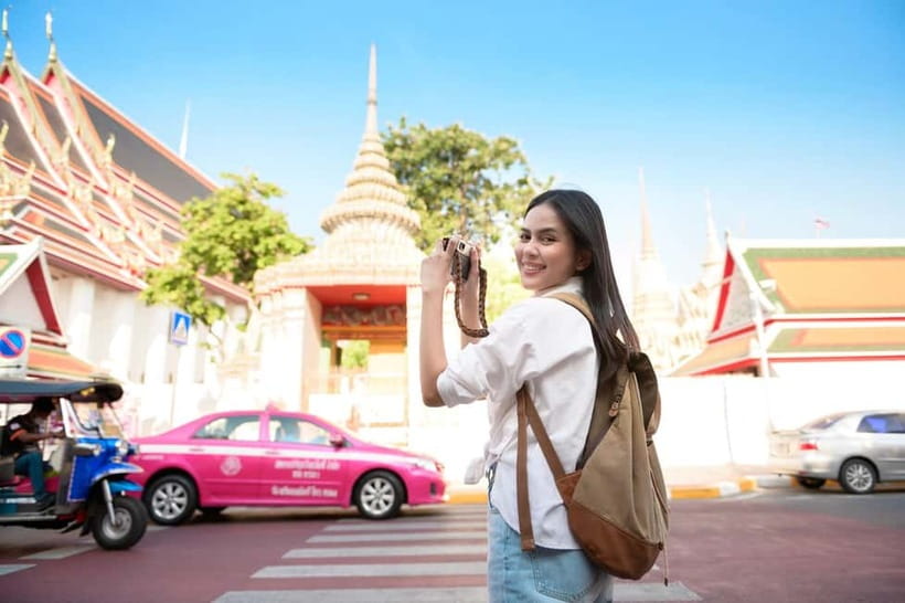 Bangkok Tuk-Tuk City Sightseeing Tour - Views Across The River To Wat Arun