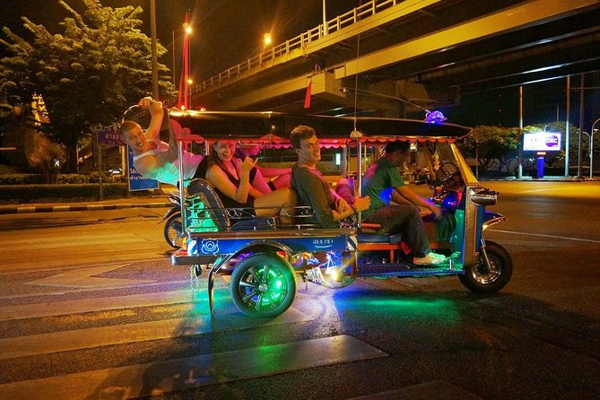 Bangkok Under the Night Lights by TUK-TUK (SHA Plus) - The river ride from Sathorn Pier