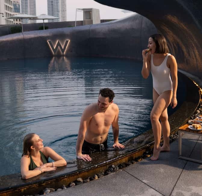 Bangkok: W Hotel Pool & Gym Experience - Sunday’s polar plunge