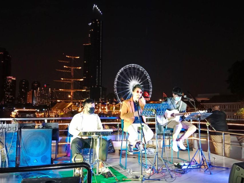 Bangkok: White Orchid Chao Phraya Dinner Cruise - Choosing between sunset and dinner cruises