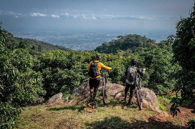 Buffalo Soldier Full Day Mountain Biking Tour Chiang Mai - Views over Chiang Mai and the Thai countryside