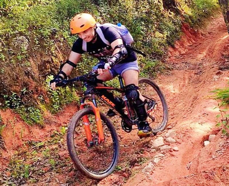 Chiang Mai: 20km Downhill Mountain Biking Challenge Suthep M - Wat Ban Khun Chang Khian and the first mountain views