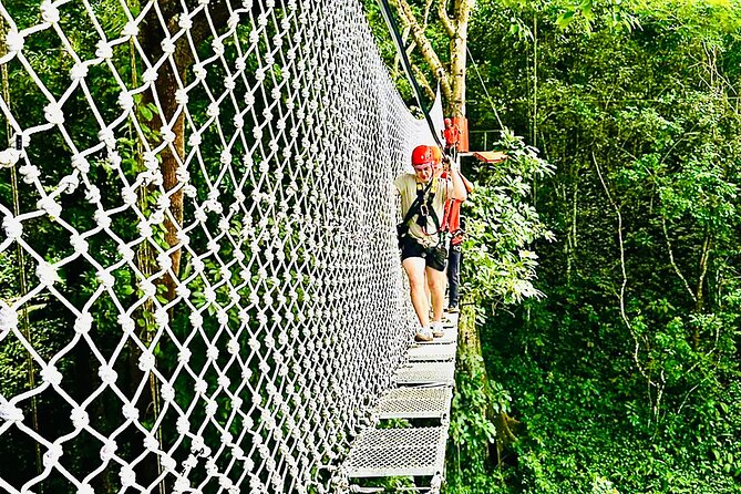 Chiang Mai 3 in 1 Zipline, Elephants and Sticky Waterfall - One day from Chiang Mai to Mae Taeng