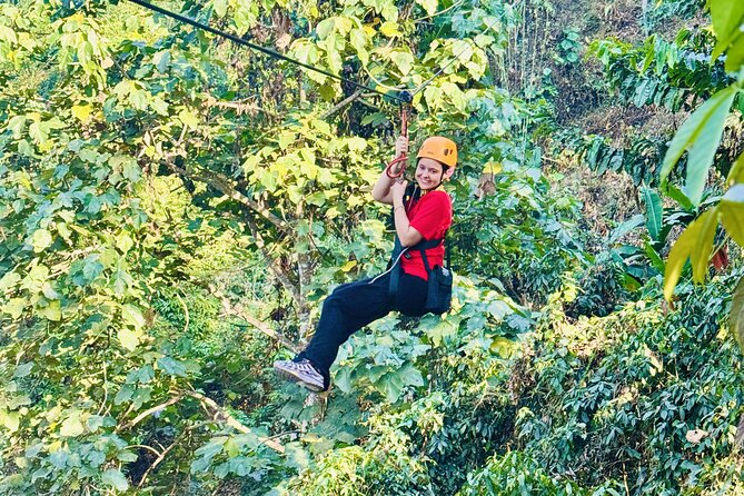 Chiang Mai 3 in 1 Zipline, Elephants and Sticky Waterfall - Meeting rescued elephants under supervision