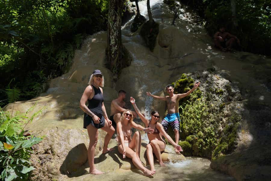 Chiang Mai: Bua Thong Sticky Waterfall & Huge Cave & Buffet - Bua Tong Sticky Waterfall is built for climbing