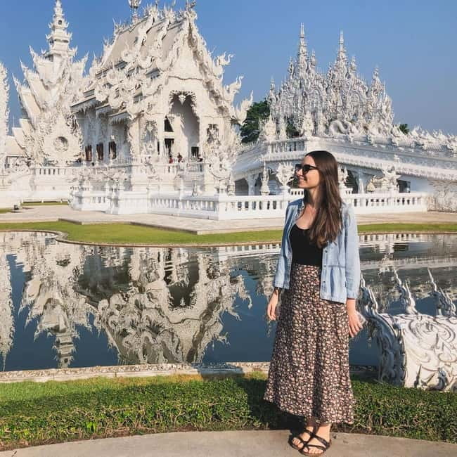 Chiang Mai: Chiang Rai Famous Temples & Hot Springs Day Trip - The Blue Temple brings a different mood