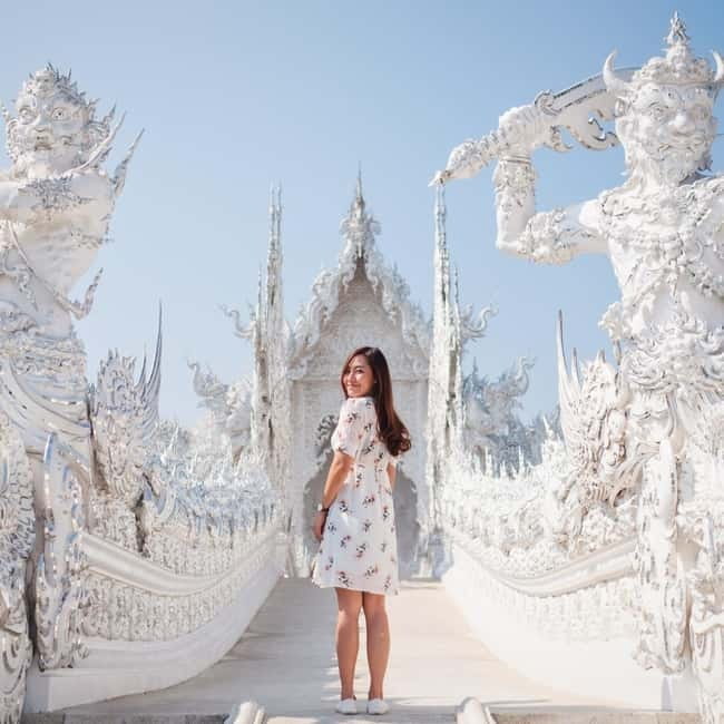 Chiang Mai: Chiang Rai Famous Temples & Hot Springs Day Trip - Huay Pla Kang Temple closes the sightseeing portion