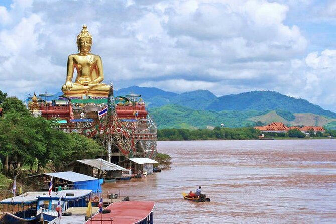 Chiang Mai - Chiang Rai Temples, Long Neck Karen, Golden Triangle - The Golden Triangle ends the day on a memorable note
