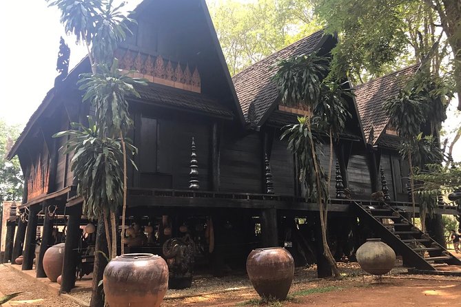 Chiang Mai-Chiang Rai:White-Black-Blue Temple-Golden Triangle-Keren-Boat Trip - Baan Dam, the Black House museum