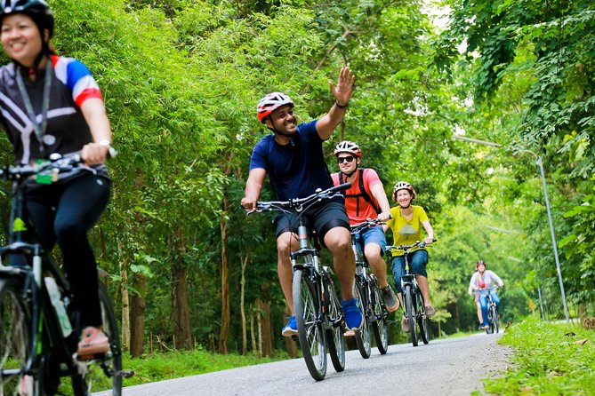Chiang Mai Countryside Guided Bike Tour - Back roads toward Doi Suthep and Wat Umong