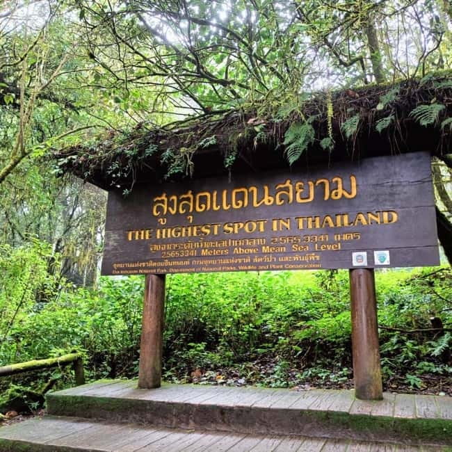 Chiang Mai: Doi Inthanon National Park+Trek Pha Dok Siew - The King and Queen Pagodas and their gardens