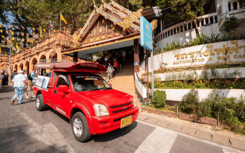 Chiang Mai: Doi Suthep Temple and Waterfall by Songtaew Trio - Timing, pickup, and what to pack