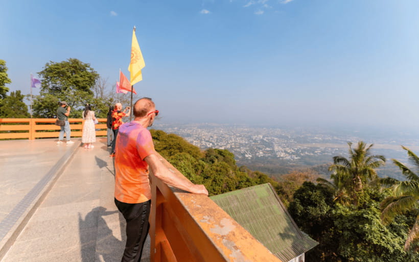 Chiang Mai: Doi Suthep Temple and Waterfall by Songtaew Trio - Huay Kaew Waterfall: a quick green start