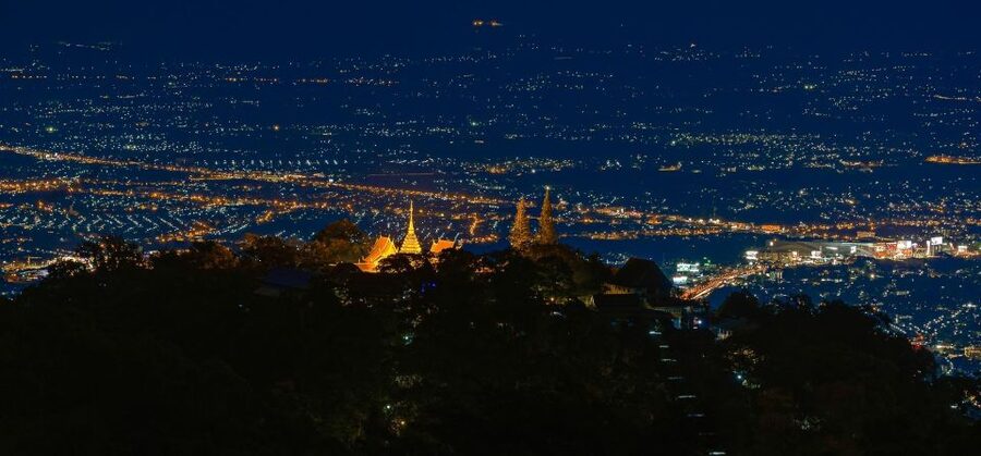 Chiang Mai: Doi Suthep & Wat Umong Twilight Tour with Pickup - Wat Umong: tunnels, Lanna art, and a forest hush