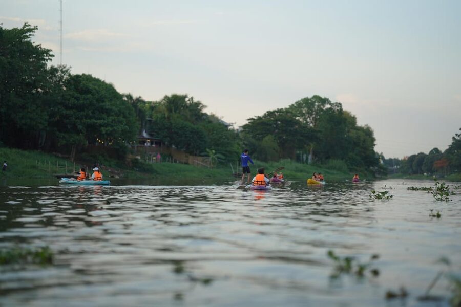 Chiang Mai:Explore kayaking through Mae Ping River on sunset - River conditions and the honest drawbacks