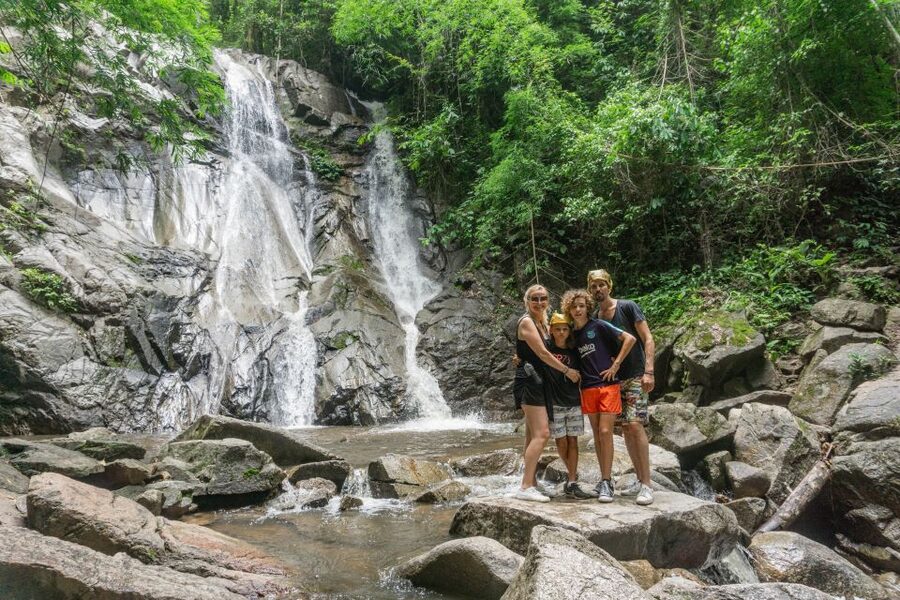 Chiang Mai: Guided Jungle and Waterfall Trek with Transfer - What the $64 price really covers