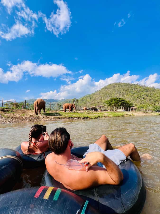 Chiang Mai Half-Day Adventure: River Tubing & Waterfall - From Chiang Mai to Mae Taeng by air-conditioned minivan