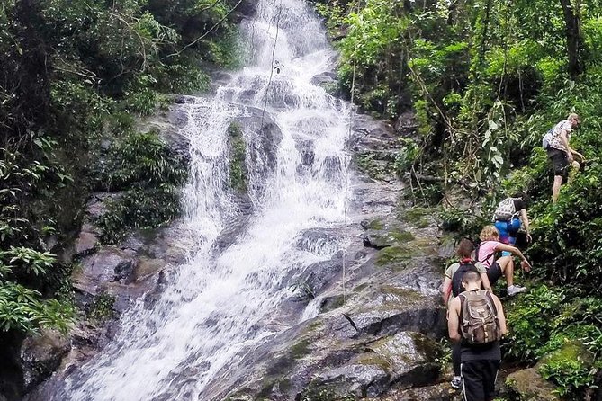 Chiang mai Hike & Downhill Bike Adventure –Suthep National Park - Climbing beside Mon Da Than Waterfall
