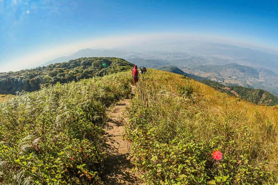 Chiang Mai: Kew Mae Pan Nature Trail & Doi Inthanon Day Trip - The royal pagodas and their high mountain setting