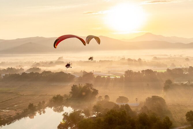 Chiang Mai Paramotor Flying Experience - GoPro footage and the optional photographer