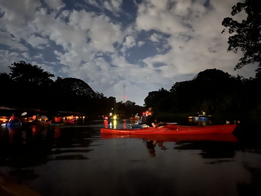 Chiang Mai: Ping River Night Kayaking into City Center - The river carries you toward Chiang Mai