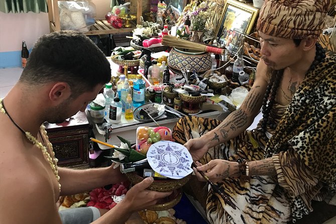 Chiang Mai Sak Yant Tattoo By Ajarn Tu - The blessing ceremony with Ajarn Tu