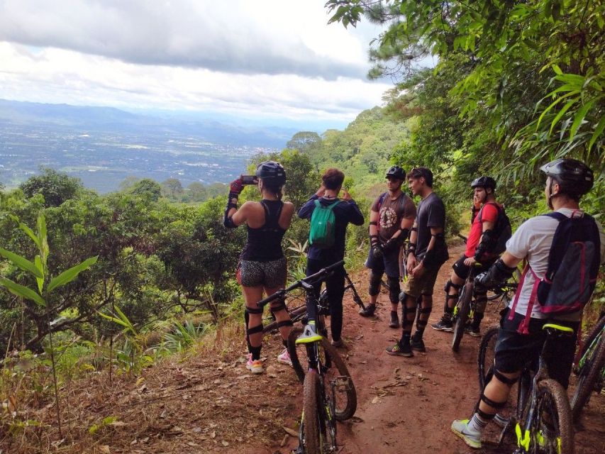 Chiang Mai: Suthep National Park Hiking & DH Mountain Biking - Reaching Wat Ban Khun Chang Khian and the hill village