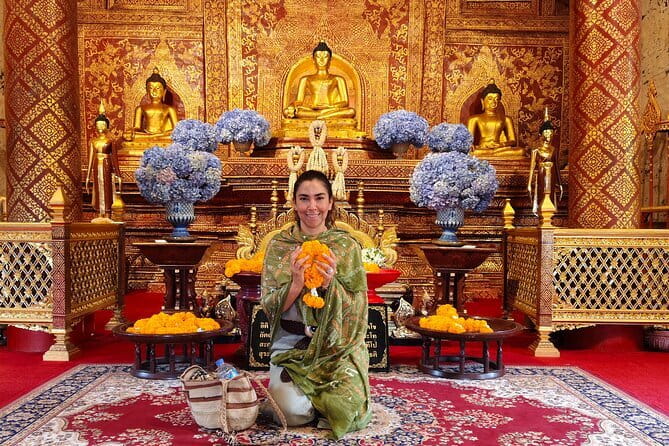 Chiang Mai Temples Visit Walking Tour with Ex-Monk Guide Part 1 - Starting at Three Kings Monument at 9 a.m.