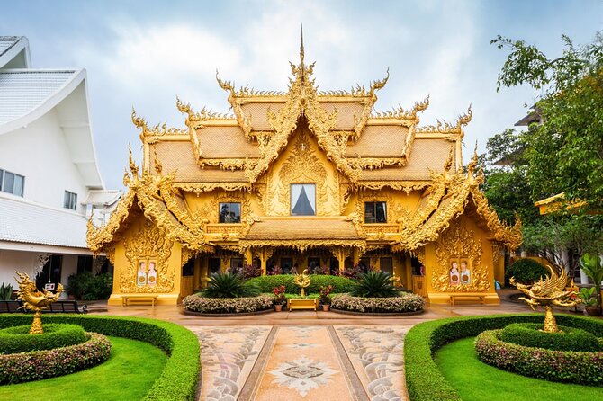 Chiang Mai to White & Blue Temple, Black Museum & Golden Triangle - Wat Rong Seur Ten, the Blue Temple