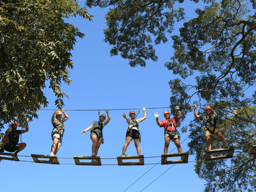 Chiang Mai: Zipline adventure with lunch & city hotel pickup - What the obstacle course actually feels like