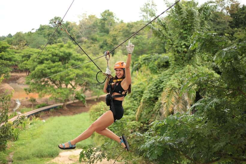 Chiang Mai: Zipline & High Rope Park with Lunch & Transfer - The park adds more than ziplining