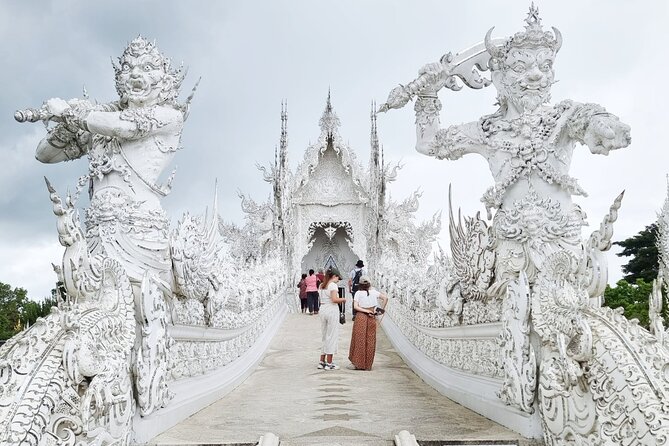 Chiang Rai Famed Temples and Golden Triangle Tour from Chiang Mai - The Blue Temple brings a calmer color palette