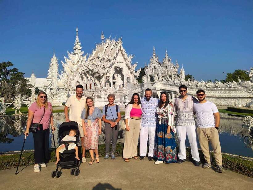 Chiang Rai: Guided Highlights Guided Tour with Buffet Lunch - Wat Rong Khun: Chiang Rai’s White Temple