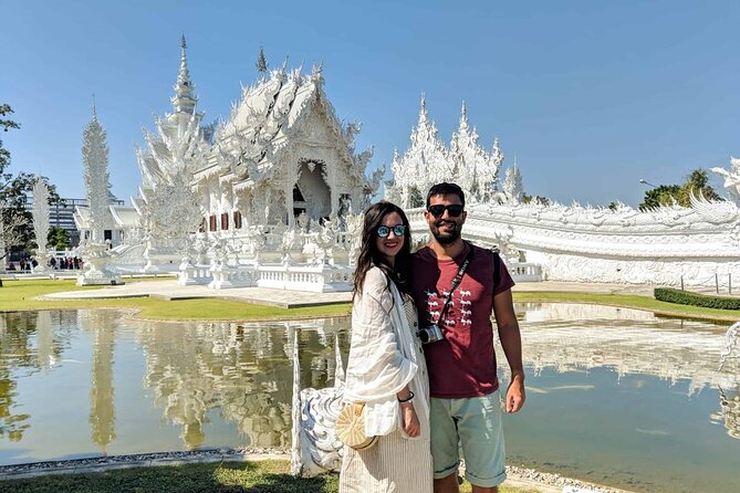 Chiang Rai Temples Day Trip from Chiang Mai - Wat Rong Khun, the White Temple, is the visual centerpiece