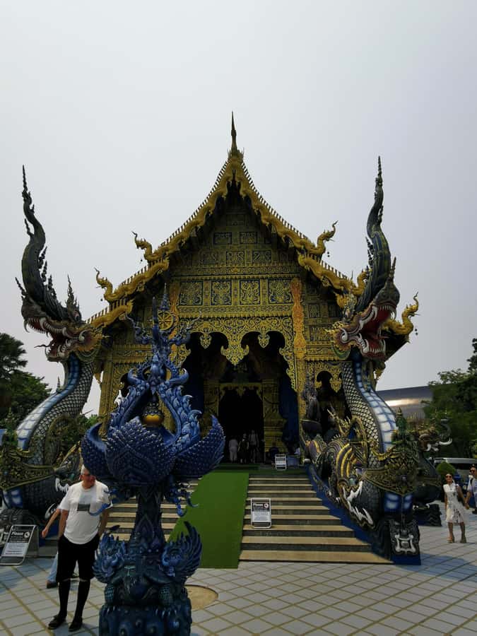 Chiang Rai White, Blue, Red 3 Temples Tour - Huay Pla Kang and the nine-floor pagoda