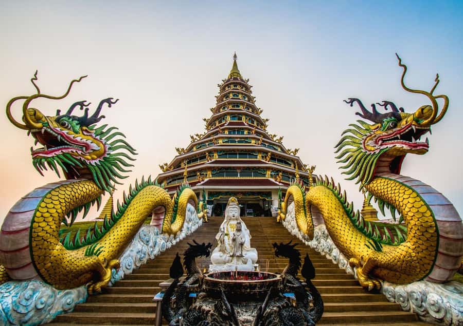 Chiang Rai White, Blue, Red 3 Temples Tour - Mae Khachan Hot Springs: a short road break