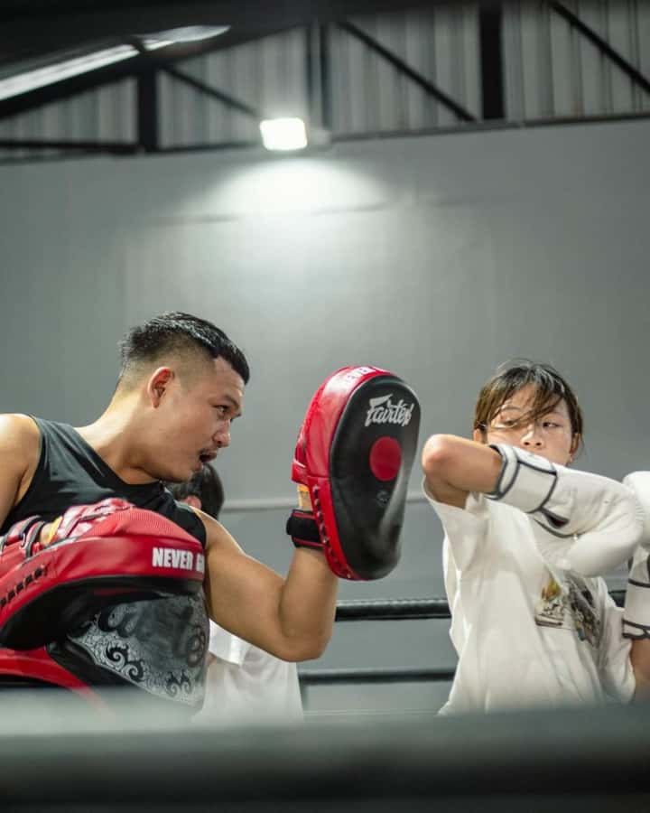 Chiangmai : Muay Thai Training academy - Learning the basic Muay Thai toolkit