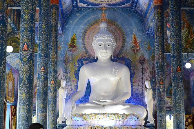 Chiangrai day trip Private Tour - Wat Rong Seur Ten, the Blue Temple