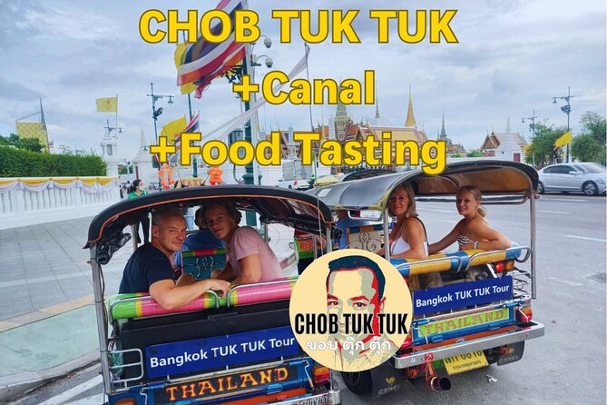 CHOB TUK TUK + Canal + Food Tasting - Quick views of the Marble Temple