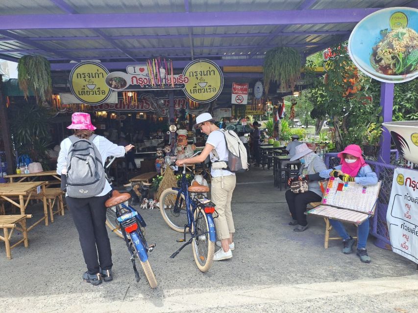 Colors of Ayutthaya: UNESCO Heritage 6 hour Bicycle Tour - A riverside Thai lunch around 12:30