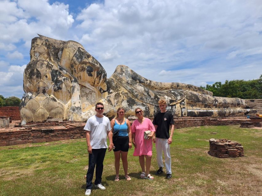 Colors of Ayutthaya: UNESCO Heritage 6 hour Bicycle Tour - Luang Phor Lokayasuttha’s huge reclining Buddha
