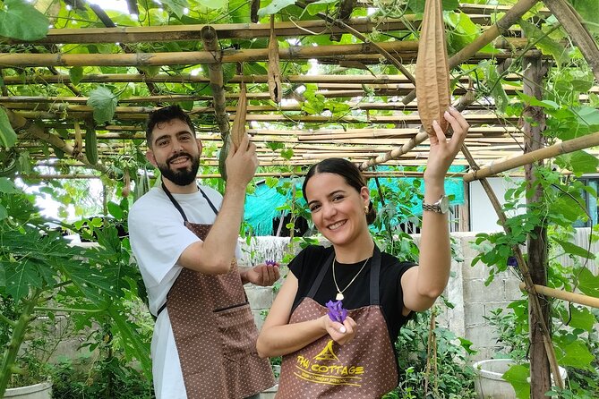 Cooking class in organic garden and local market tour ThaiCottage - Why this Chiang Mai class feels different